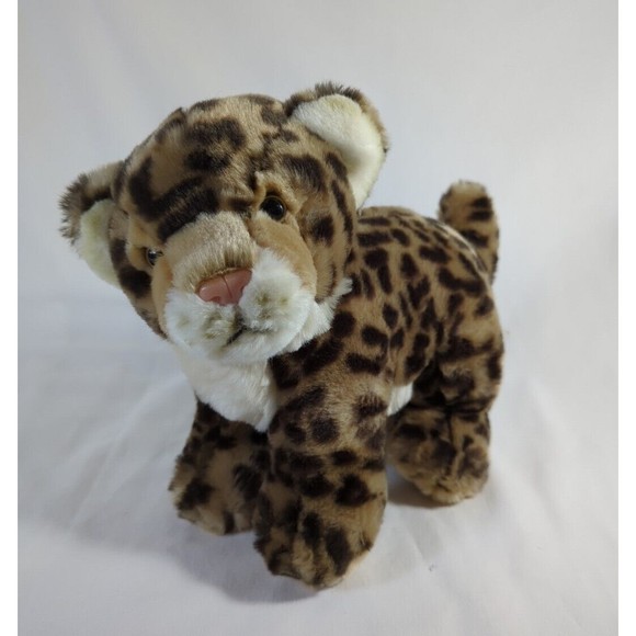 Kmart Spotted Leopard Cheetah Plush 10 Inch Stuffed Animal Baby Cub Soft Rare - Picture 1 of 9